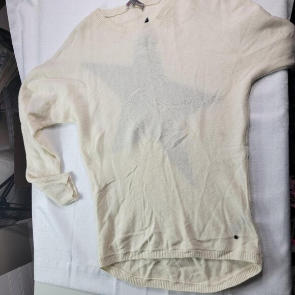 Lieblingsstuck Women’s Sweater Sz 38 M Wool Knit LS Pullover Black Star German - Picture 6 of 15